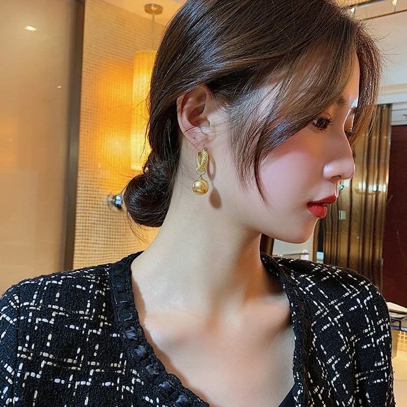 女性力を高める 美感いっぱい エレガント イアリング アクセサリー＜isf-3145＞