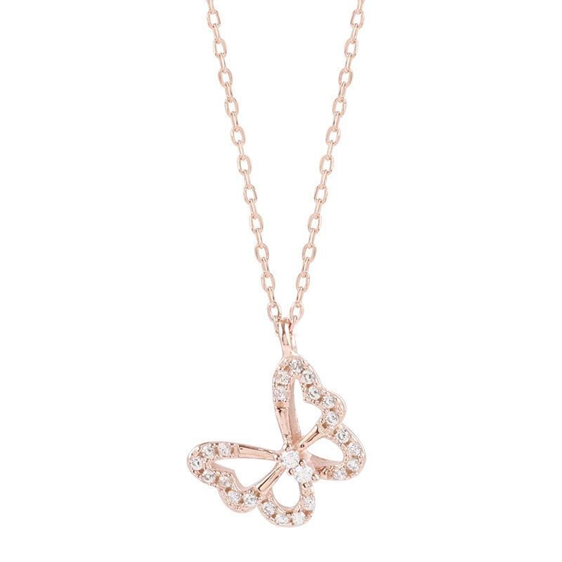定番シンプル 美感いっぱい 清純甘くて女子力UP 2色 ネックレス アクセサリー＜S-12752＞