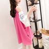 個性的なデザイン プリント 一目惚れ Tシャツ カットソー ワンピース＜S-3342＞