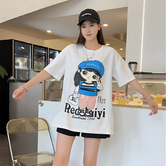 定番シンプル 好感度UP 海外トレンド カジュアル 全3色 半袖 Tシャツ ＜S-11266＞
