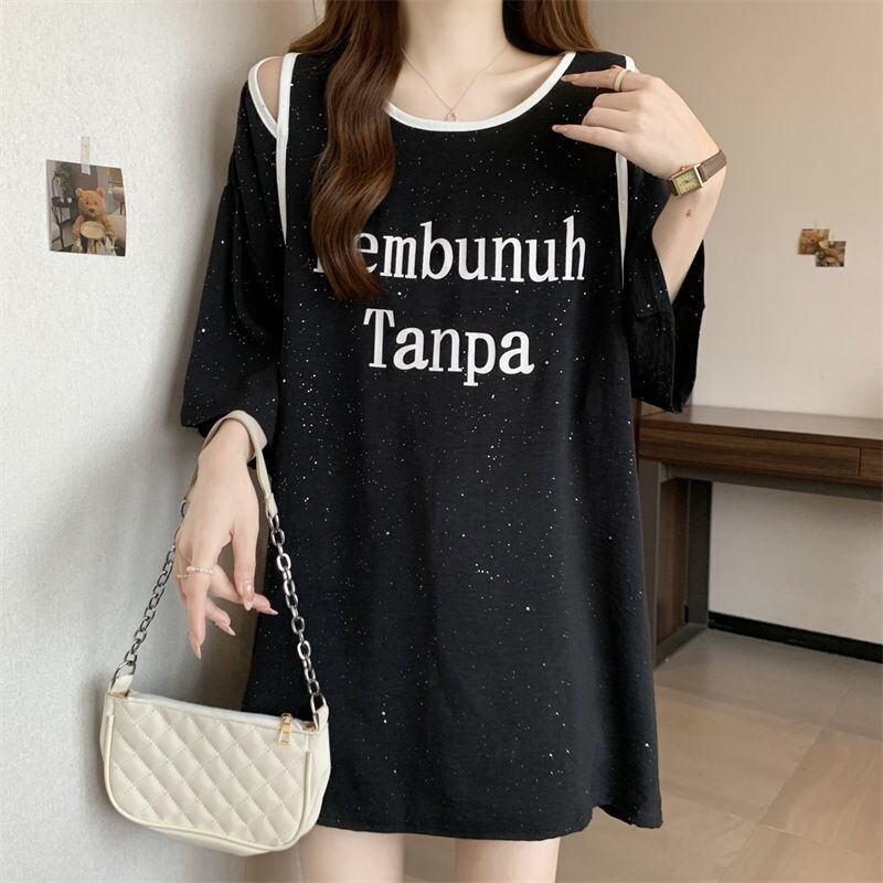 絶対欲しい 特別デザイン 個性派 プリント 2色選択 半袖Tシャツ＜S-8554＞