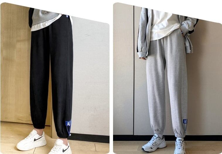 ハイウエストルーズレッグスウェットパンツ<S-5137>