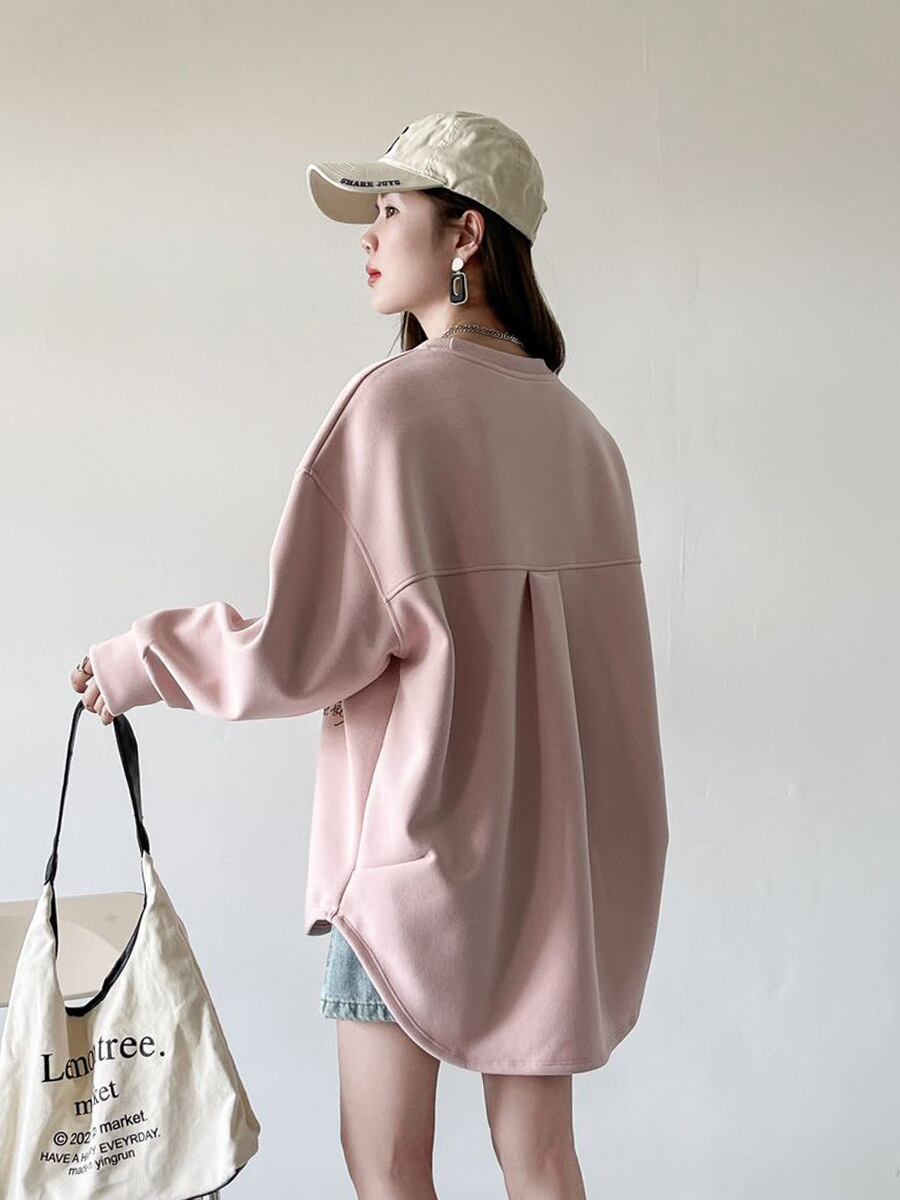 着回し力抜群 sweet系可愛い オシャレデザイン スウェット<S-10565>