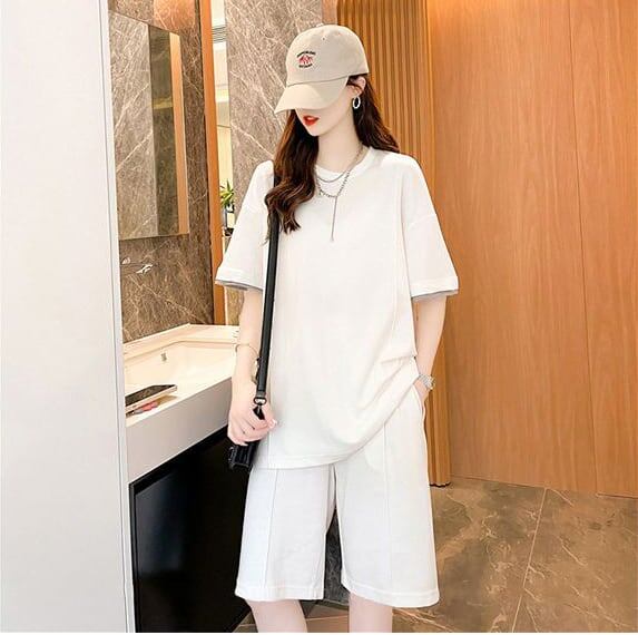 定番シンプル 半袖Ｔシャツⅹパンツセット全4色 カジュアル <S-8732>