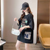スタイリッシュ 3色選択可 一目惚れ カートゥーンプリント Tシャツ カットソー＜S-3091＞
