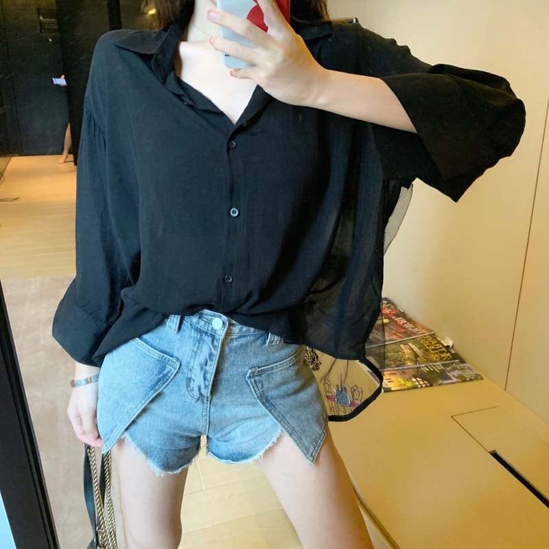 売れ筋 セクシー ファッション 日焼け対策 コート<S-6668>