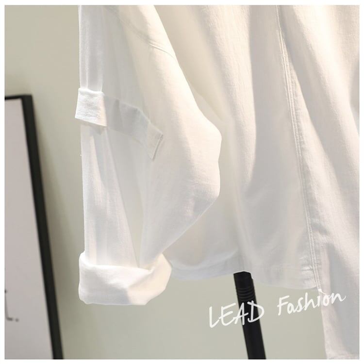 着回し力抜群 シンプル ファッション ブラウス<S-6393>