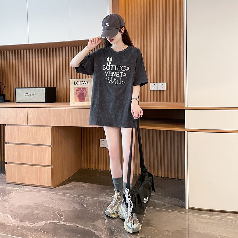 絶対欲しい 早い者勝ち 絶対流行 カジュアル 2色選択 Tシャツ<S-11707>