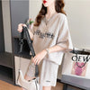 着心地抜群 切り替え 女性力を高める Tシャツ＋ショートパンツ セットアップ＜S-3553＞
