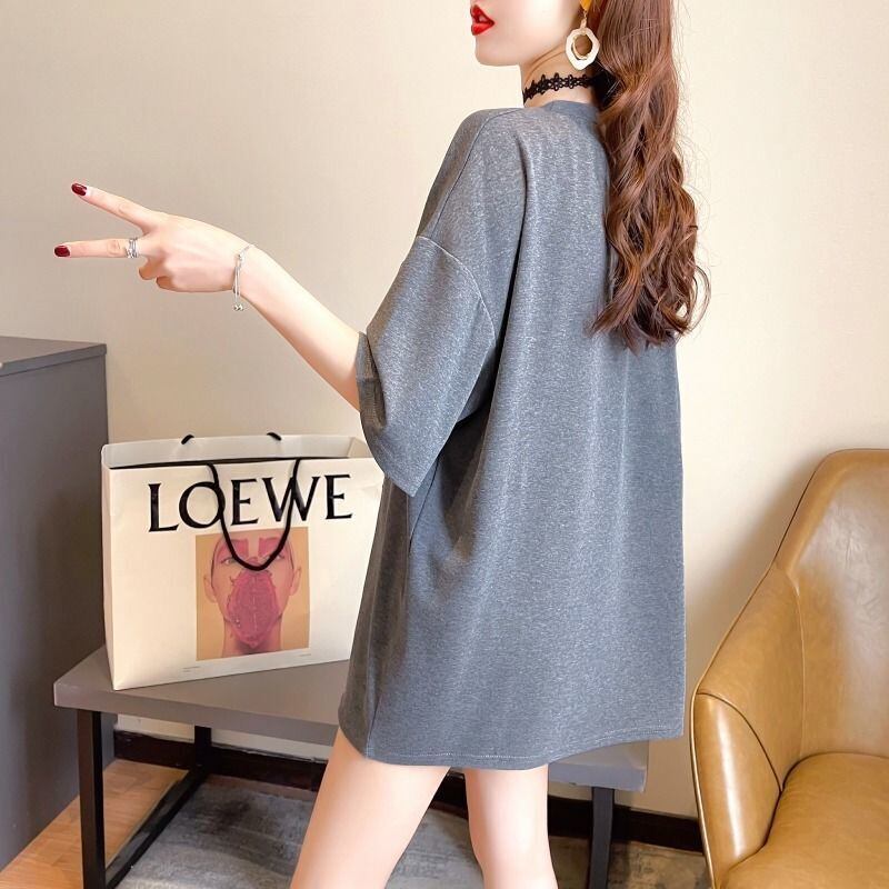 オシャレ度満点 切り替え 着心地抜群 プリント Tシャツ カットソー＜S-3549＞