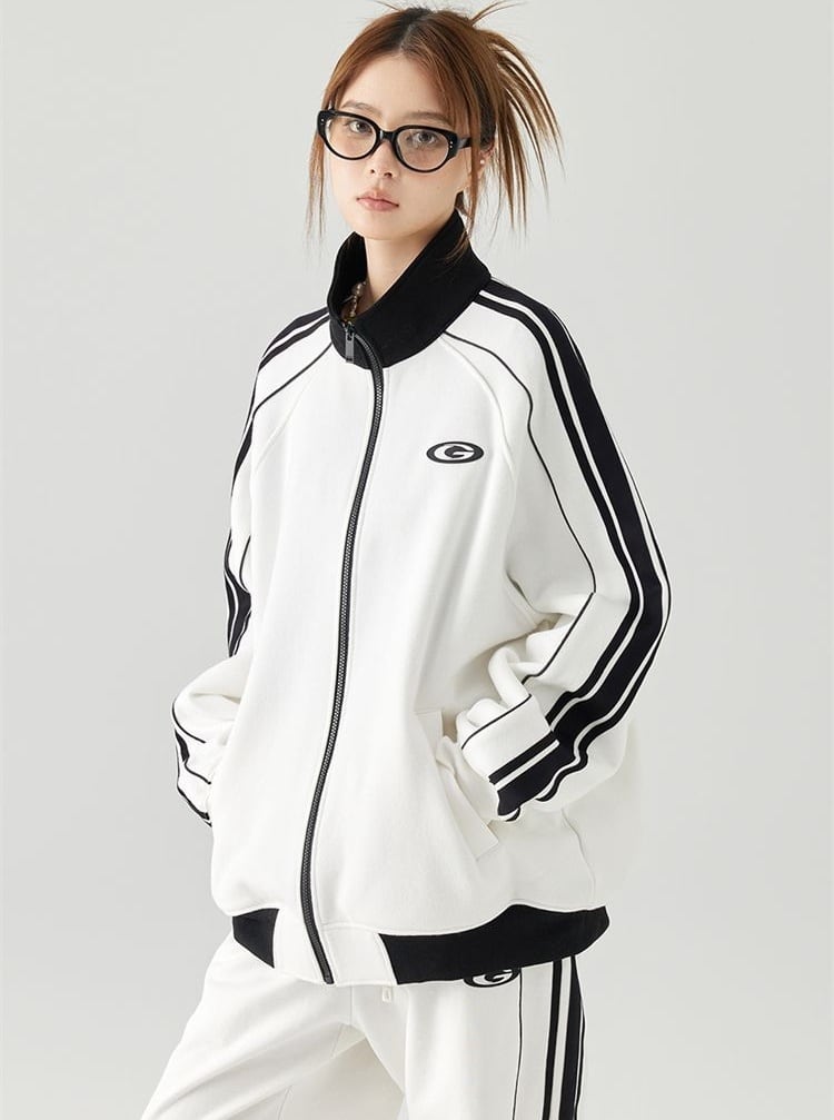 超人気商品 カジュアル 上下セット  ペアコーデ スポーツウェア 3色展開 ジャージ ＜S-12630＞