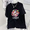 話題沸騰中 スマイリー カジュアル 半袖 Tシャツ <S-8651>