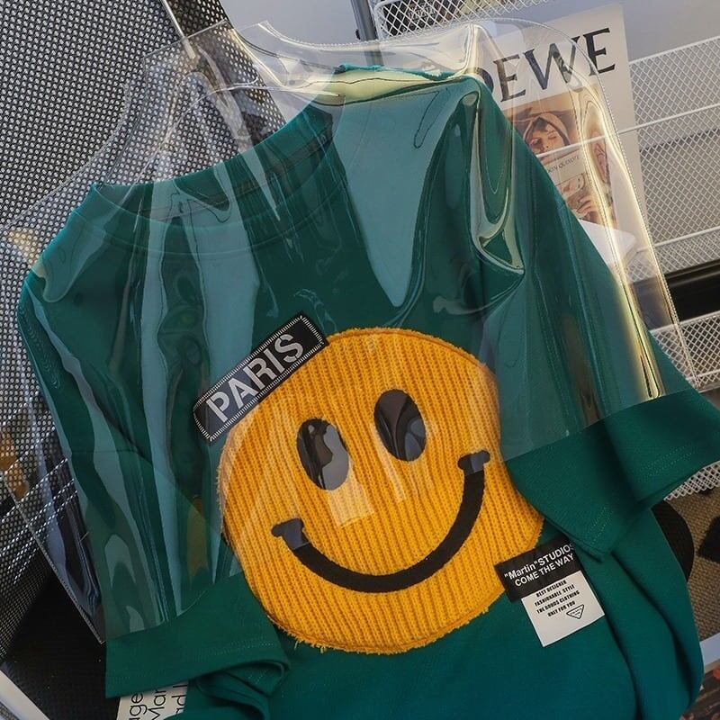 個性的なデザイン プリント オシャレ度満点 Tシャツ カットソー＜S-3373＞