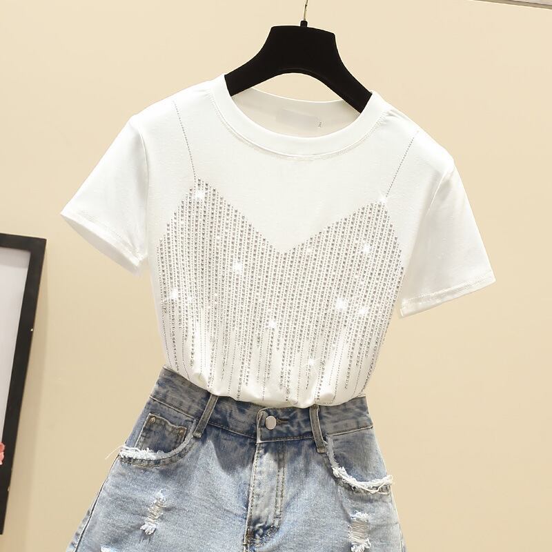 売り切れ必至 絶対流行 好感度UP 早い者勝ち カジュアル 2色選択 Tシャツ<S-11508>