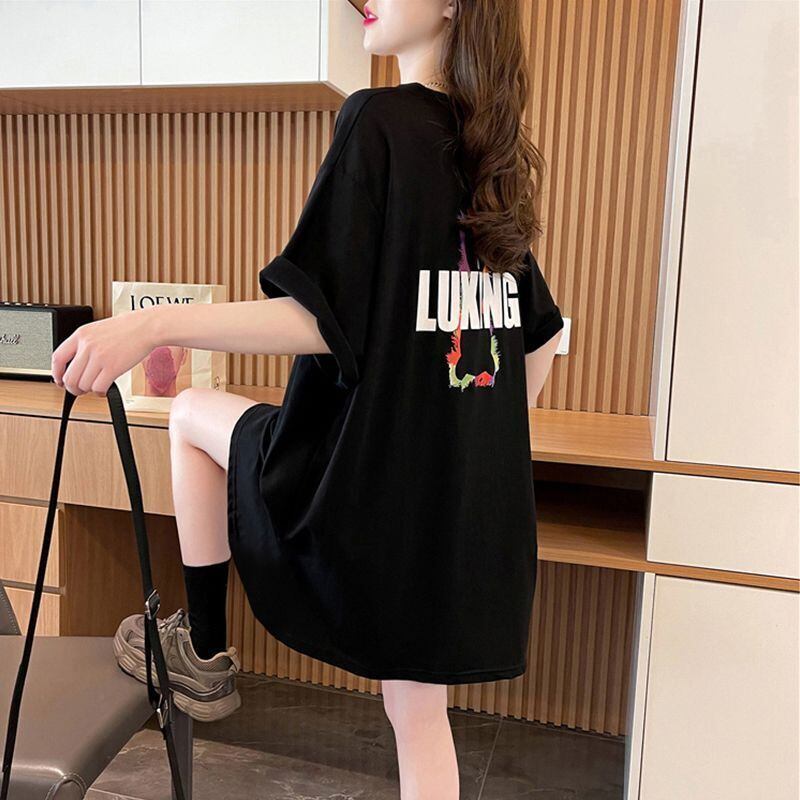 着回し力抜群 キュート カジュアル プリント 半袖Ｔシャツ全2色 <S-8550>