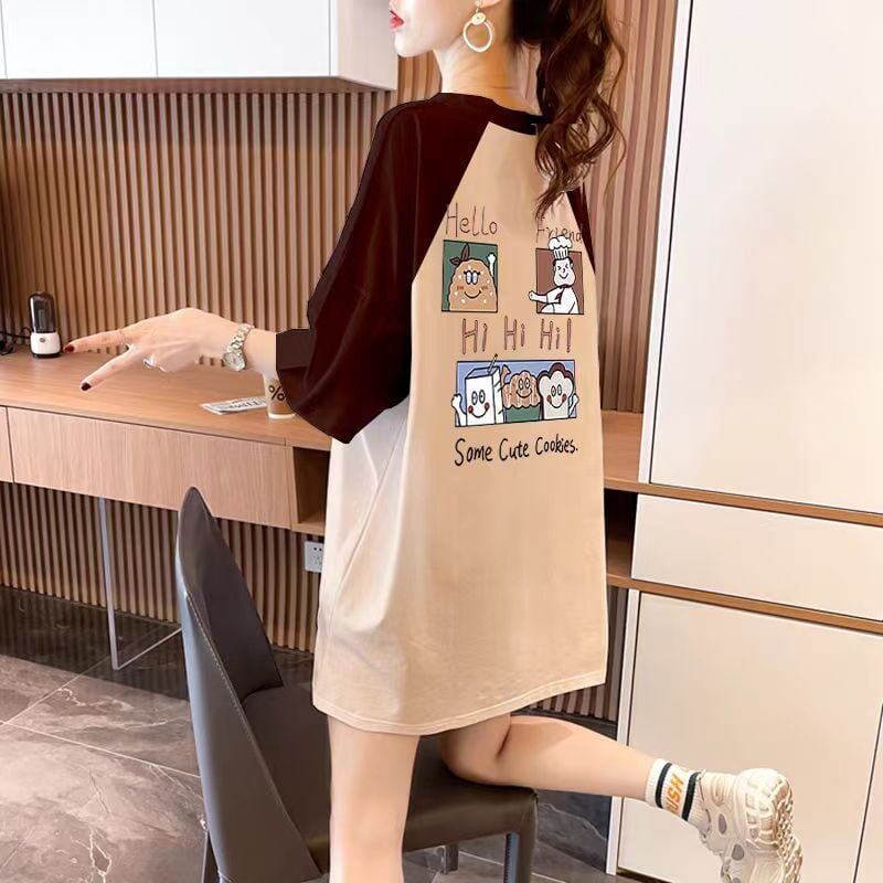 話題沸騰中 プリント 4色選択可 Tシャツ カットソー＜S-8276＞