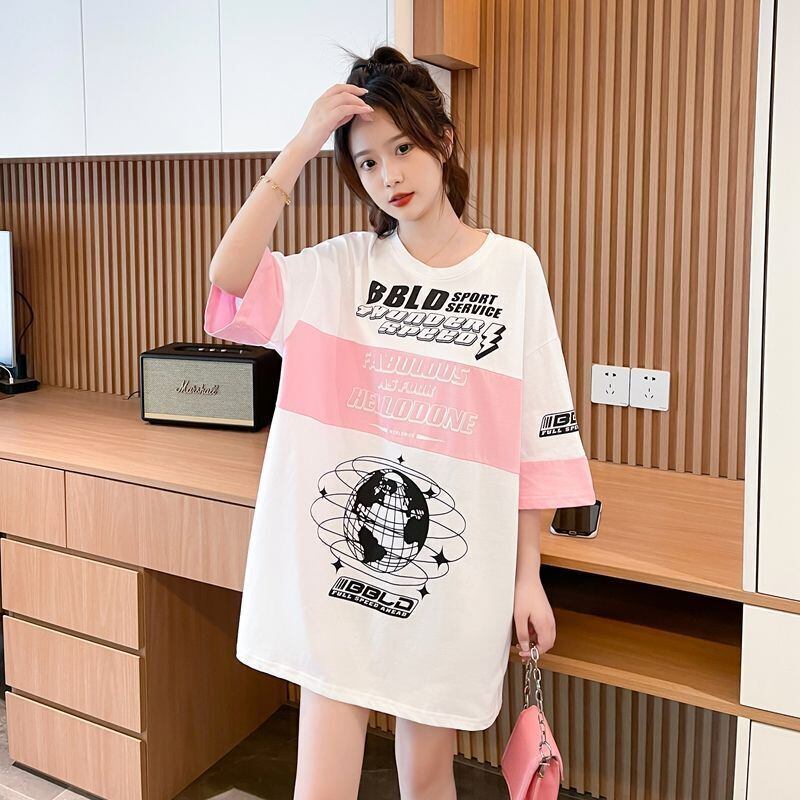 おすすめ 早い者勝ち 絶対流行 カジュアル 2色選択 Tシャツ<S-11582>