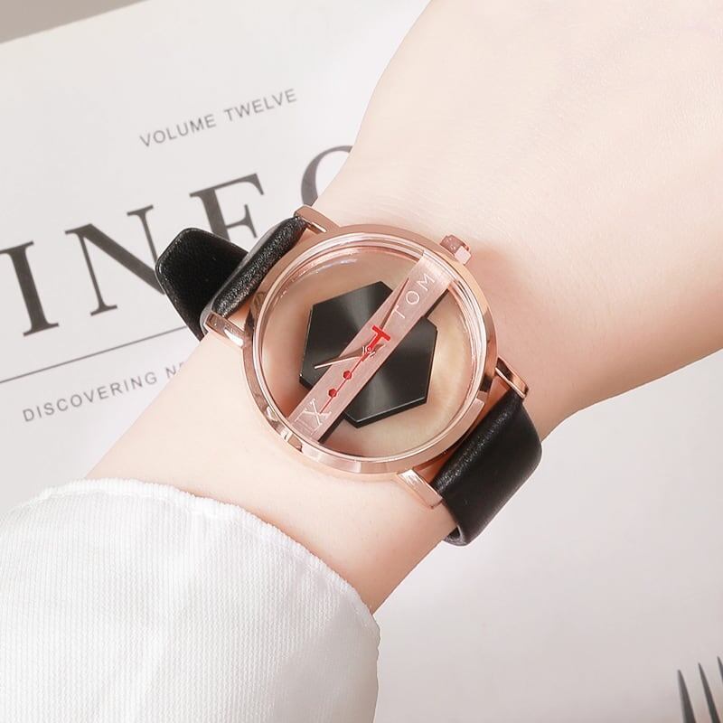 デザイン感 綺麗め オシャレ感たっぷり レディース 腕時計＜S-3280＞