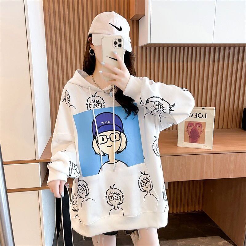 【店舗販促品】 プリント 美人度アップ パーカー 全3色＜S-4938＞