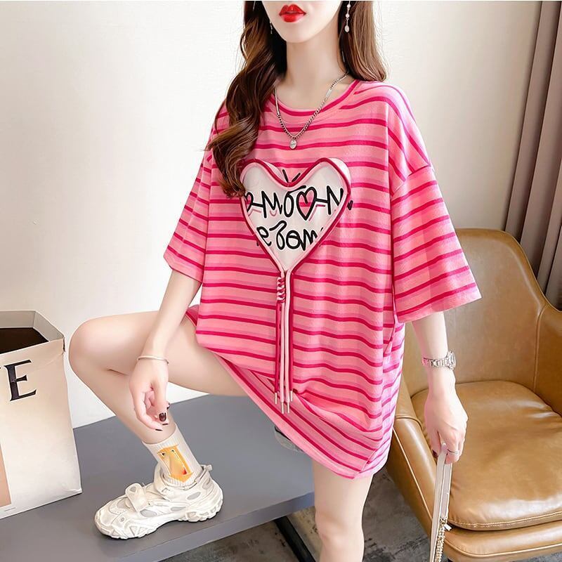 スタイリッシュ ボーダー柄 今季大好評 Tシャツ カットソー＜S-3254＞