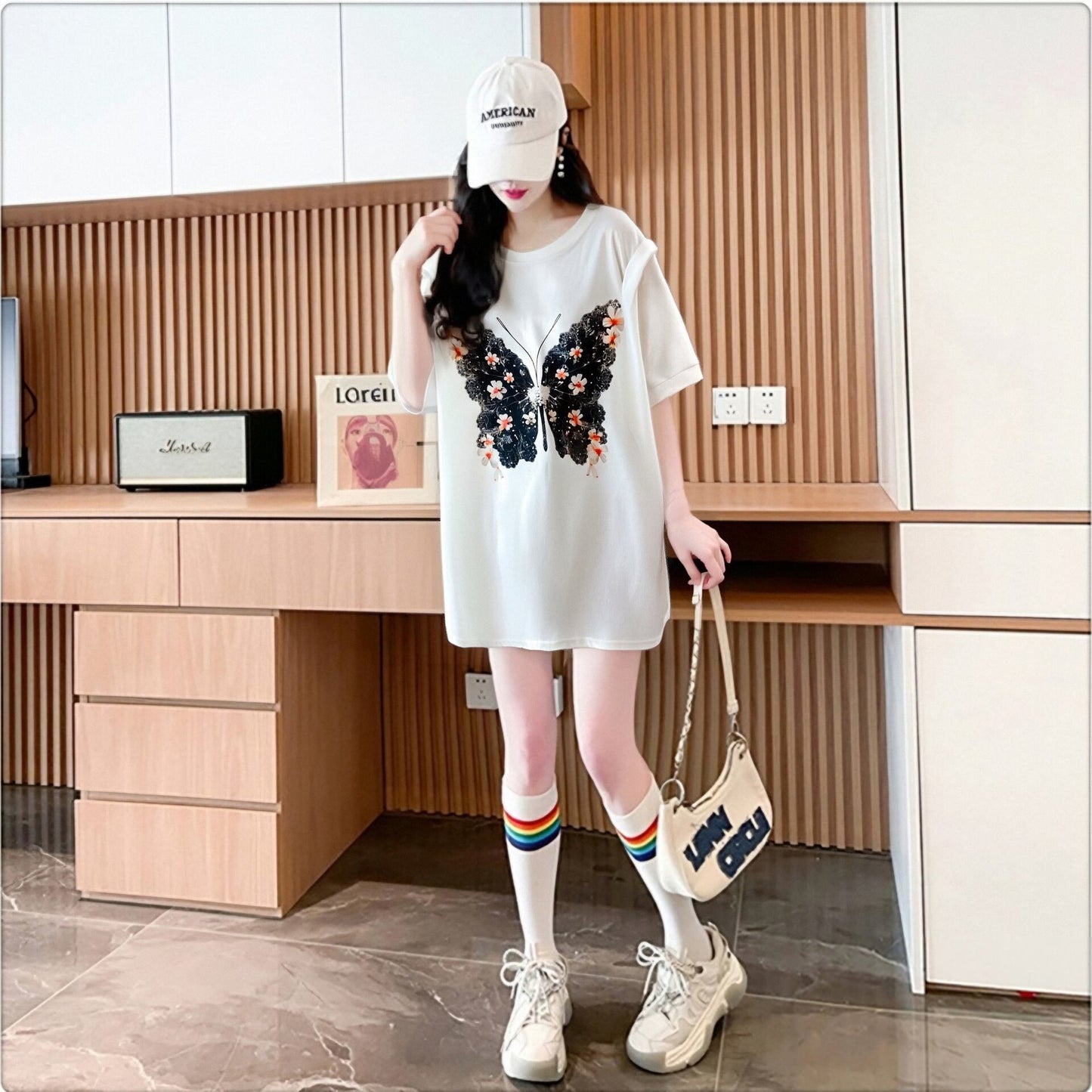 定番シンプル 着回し力抜群 売り切れ必至 全5色 半袖Tシャツ<S-11557>