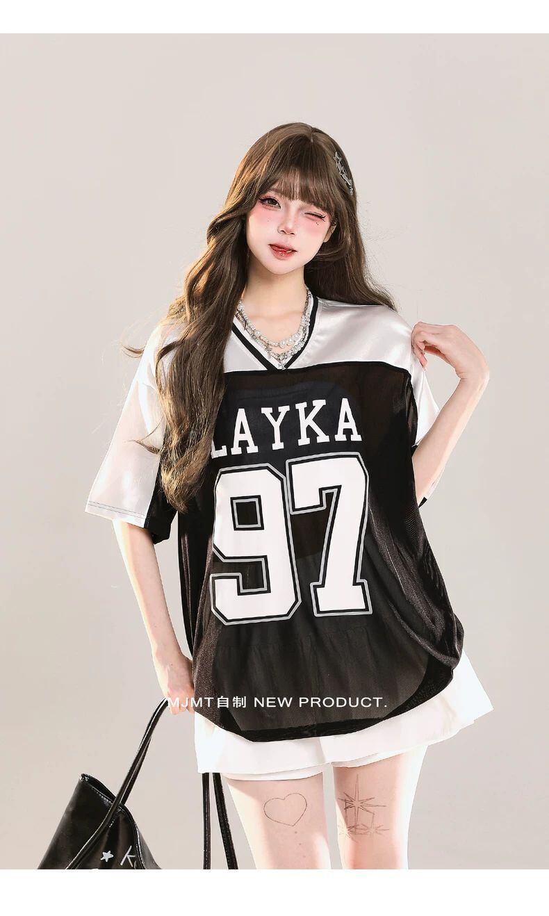 大活躍 売れ筋 話題沸騰中 絶対流行 早い者勝ち カジュアル 2色選択 Tシャツ<S-11217>