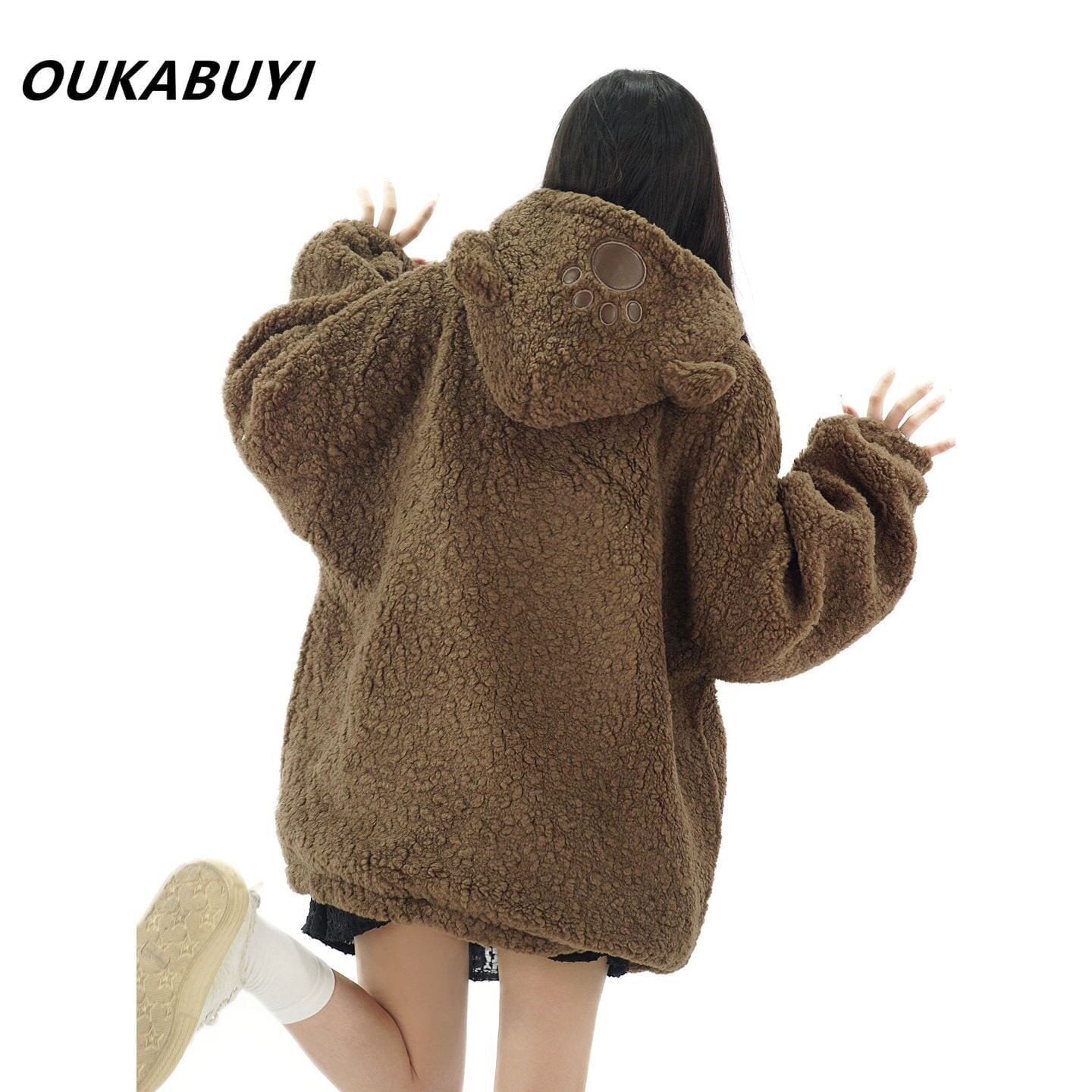 大人可愛い 冬服 個性派 防寒 暖かい コート<S-5689>