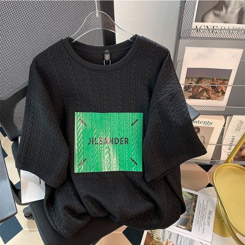 ゆったり感アップ 切り替え 美人度アップ Tシャツ＋ショートパンツ セットアップ＜S-3457＞