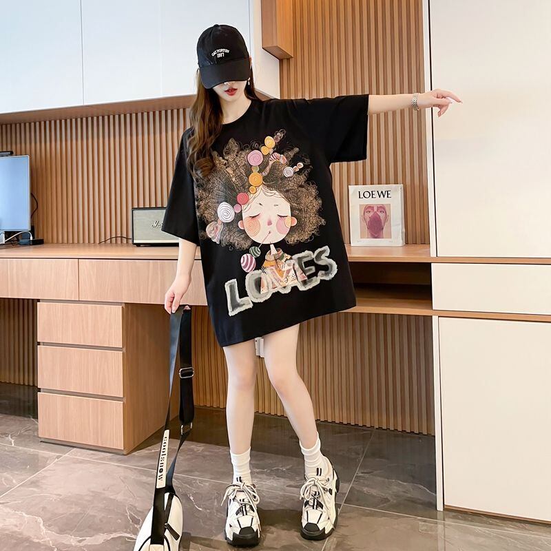 新商品 ファッション 個性派 プリント全3色 半袖Tシャツ カットソー ＜S-8604＞
