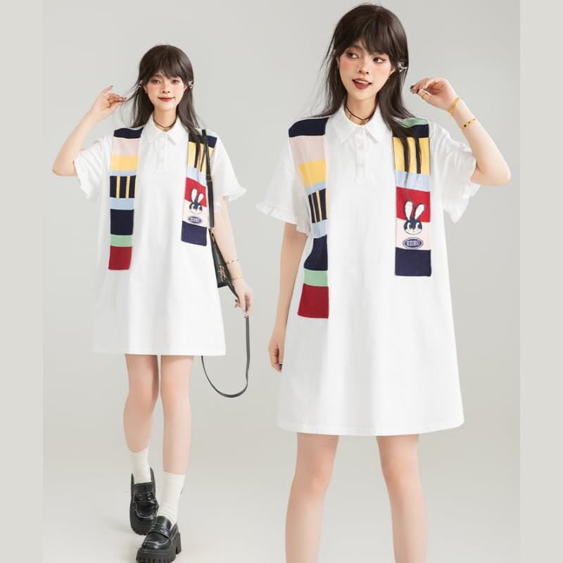 定番シンプル 好感度UP 早い者勝ち カジュアル 全3色 ワンピース ＜S-12039＞