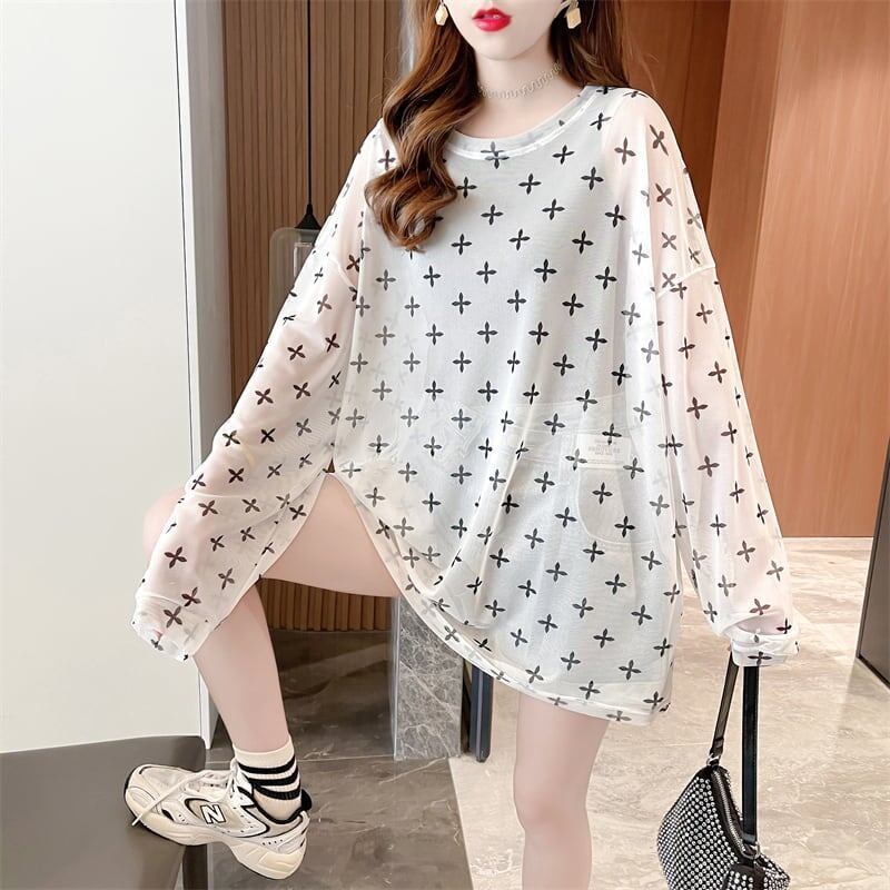 着心地抜群 ラウンドネック 女性力を高める Tシャツ カットソー＜S-3045＞