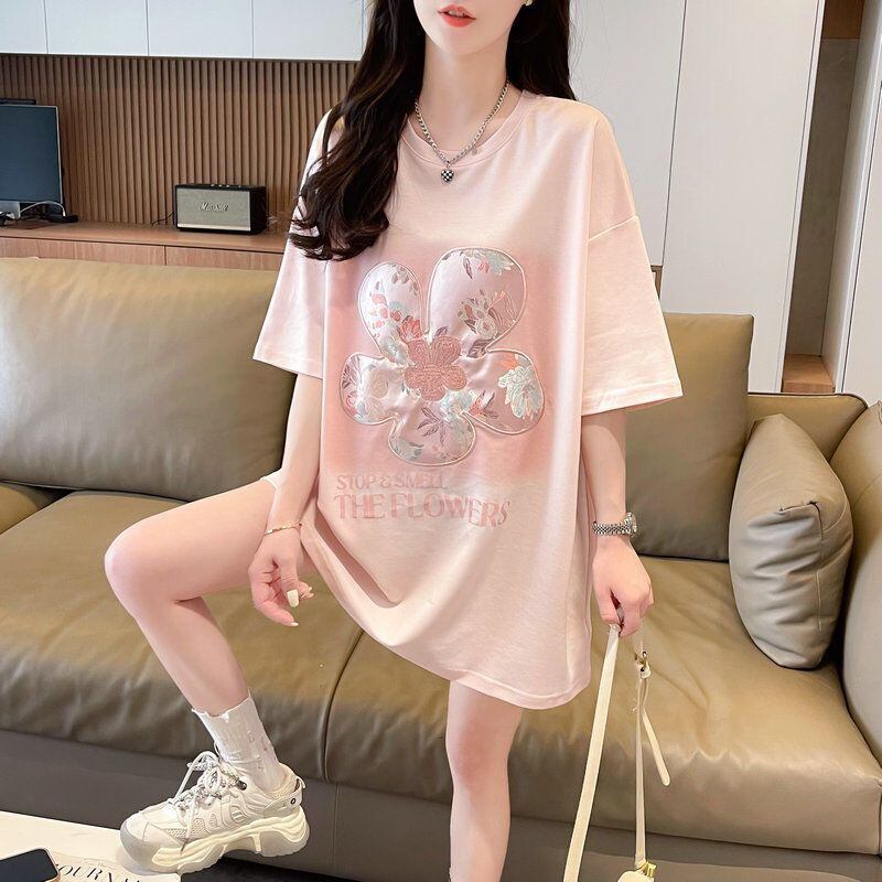 超人気 切り替え カジュアル プリント全3色 半袖Tシャツ カットソー ＜S-8609＞