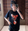 売り切れ必至 アクティブも綺麗も叶う 上品 プリント 全3色 半袖 Tシャツ <S-8990>