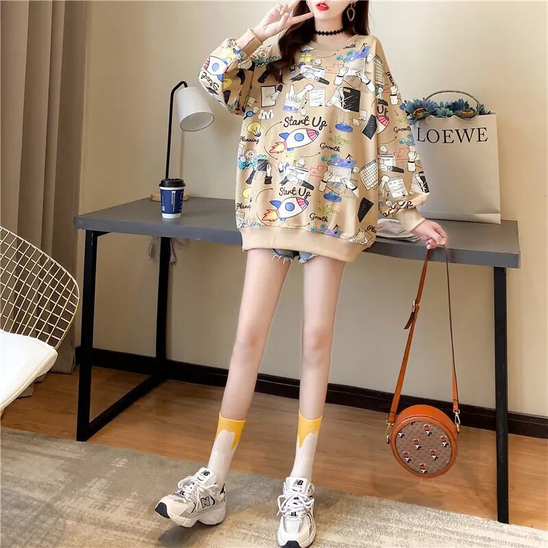 大活躍 絶対欲しい 美人度アップ 元主役級 気いっぱい 好感度UP 全2色 スウェット<S-10820>