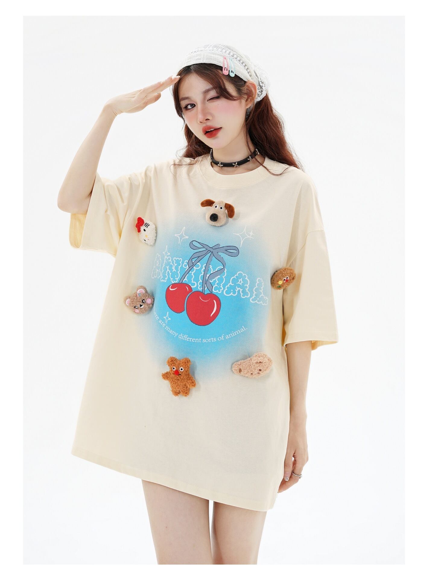 数量限定 ファッション アクティブも綺麗も叶う ゆったり 男女兼用 全3色 半袖Tシャツ＜S-9066＞