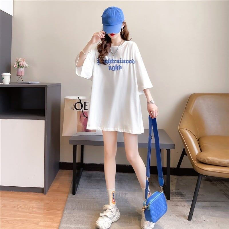 スタイリッシュ 3色選択可 一目惚れ アルファベット Tシャツ カットソー＜S-3060＞