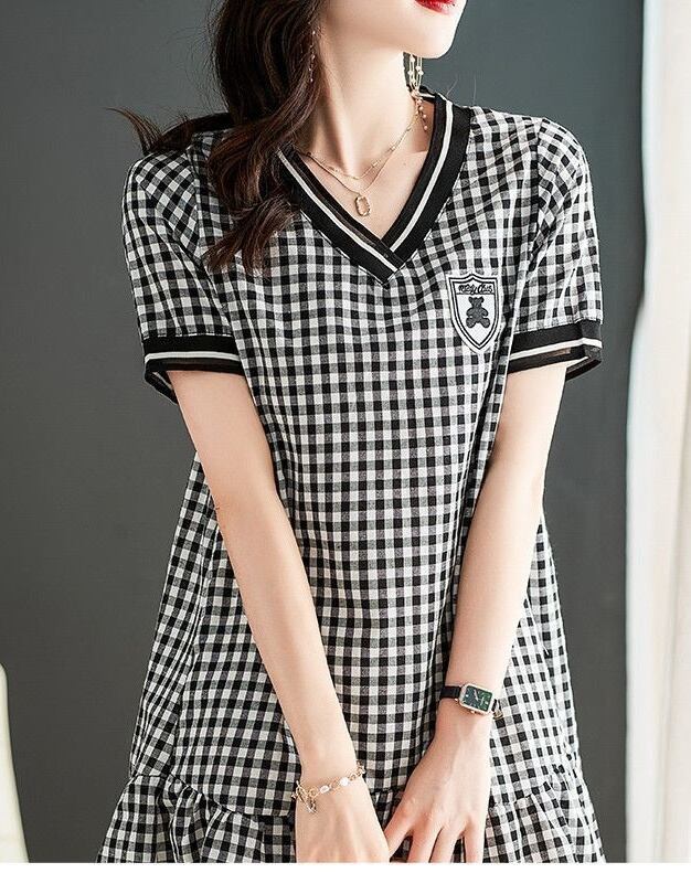 美人度アップ 好感度UP 早い者勝ち カジュアル 半袖 Tシャツ ワンピース ＜S-11724＞