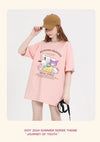 ルーズシルエット 半袖 Tシャツ <S-13140>
