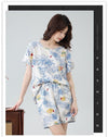 売り切れ必至 ファッション 今季マストバイ 半袖Ｔシャツⅹパンツセット全6色 パジャマ<S-11551>