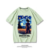 人気商品 目立つ ラウンドネック カジュアル 半袖 Tシャツ <S-13043>