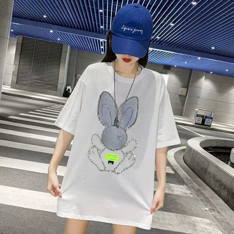 着回し力抜群 ホットダイヤモンド 新作 全2色 半袖Tシャツ カットソー ＜S-8703＞