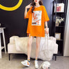 個性的なデザイン プリント 一目惚れ Tシャツ カットソー トップス＜S-3282＞