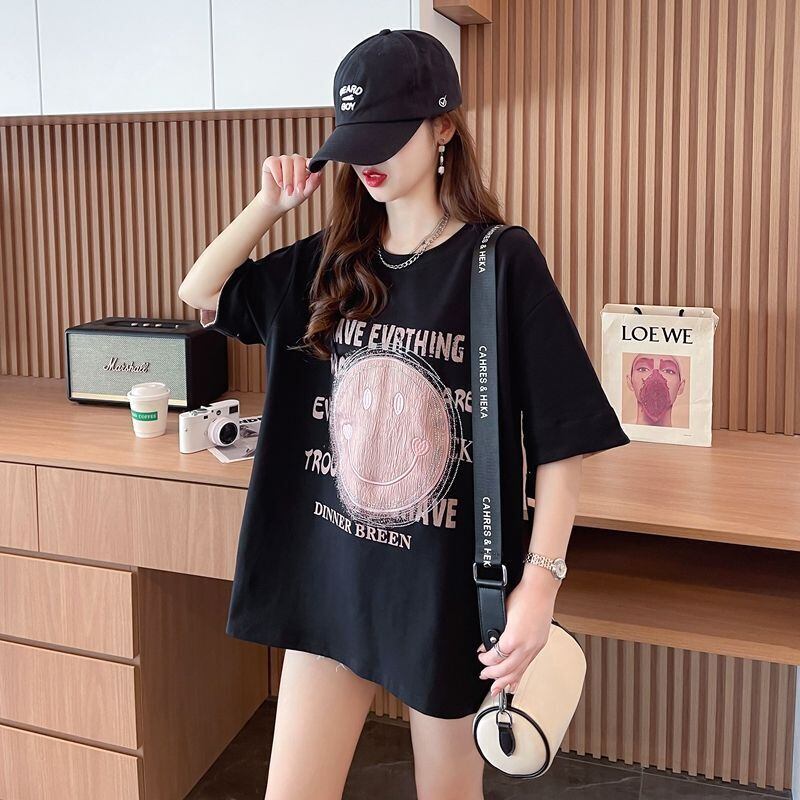 大好評 カジュアル 絶対欲しい キュート プリント全3色 半袖Tシャツ カットソー ＜S-8600＞