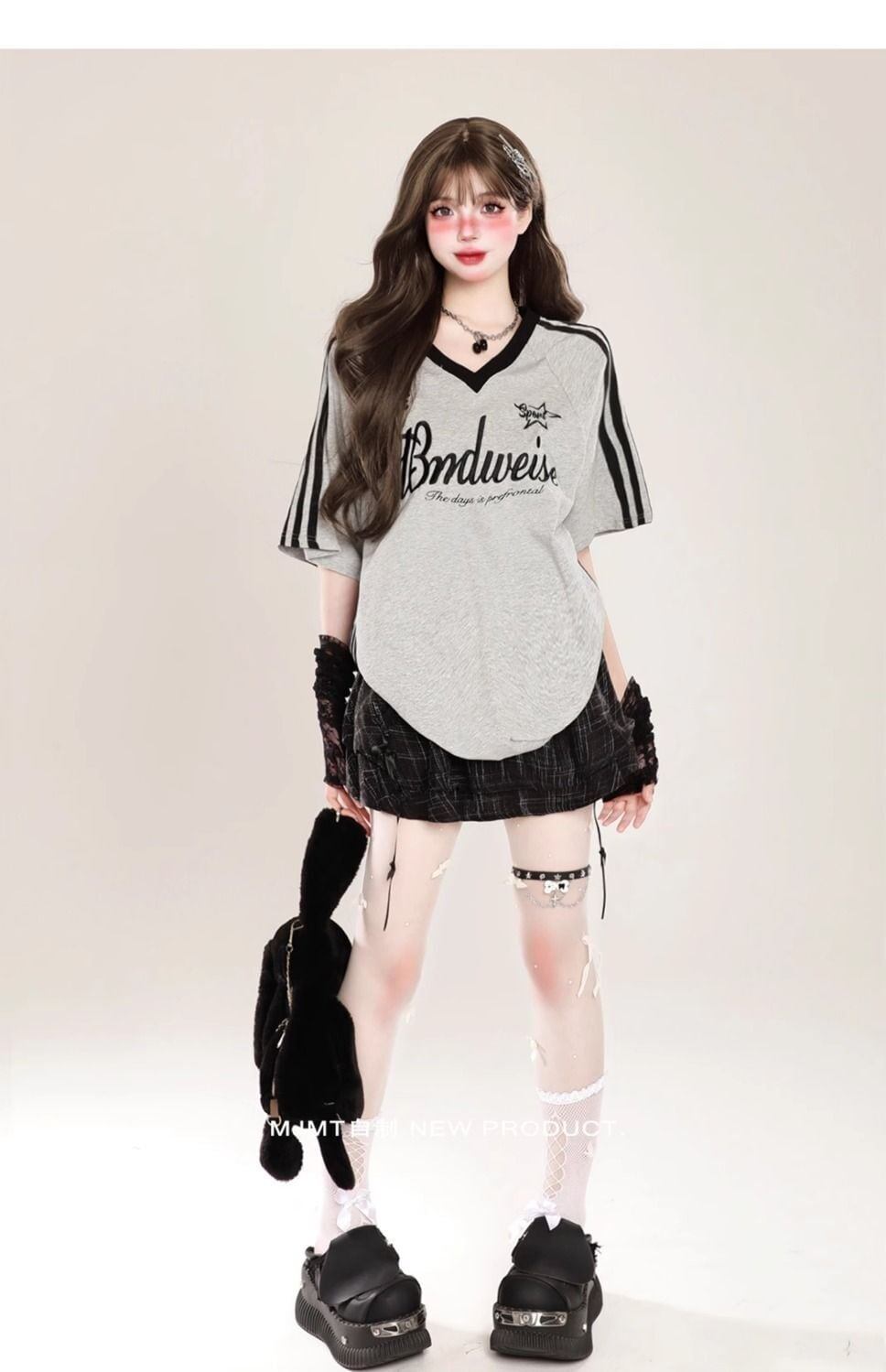 絶対欲しい アバンギャルド おしゃれ度高め プリント全2色 半袖Tシャツ<S-9244>