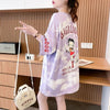 超人気 プリント ロゴ ゆったり 3色 半袖Tシャツ＜S-8348＞