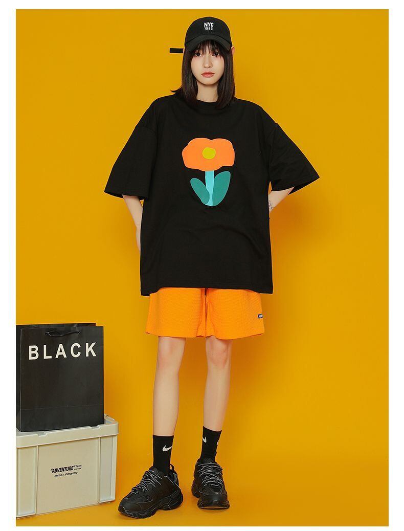 超人気上質  シンプル 半袖Ｔシャツⅹパンツセット<S-8126>