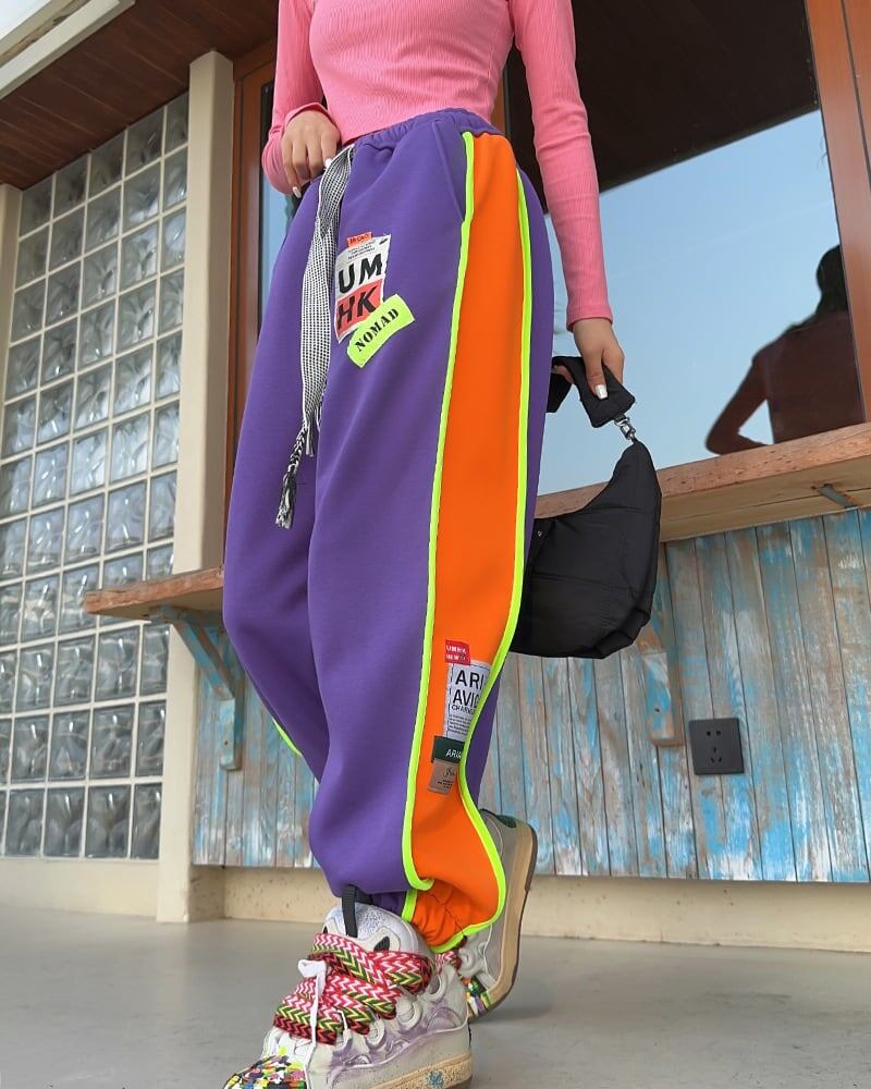 絶対欲しい ファッション 個性派 スポーツパンツ<S-5847>