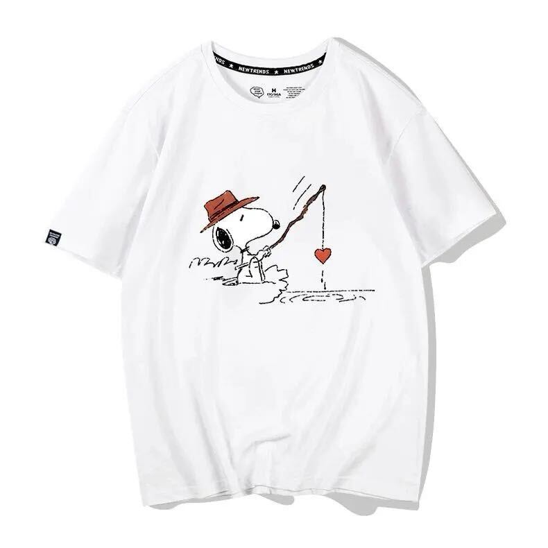男女兼用 人気 プリント 半袖 Tシャツ <S-13155>