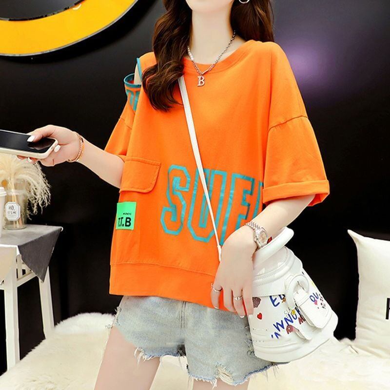 今季マストバイ プリント全3色 アバンギャルド 半袖Tシャツ＜S-8167＞