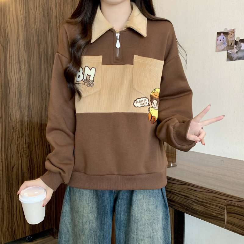 好感度UP オシャレデザイン 都市ファッショ スウェット<S-10328>